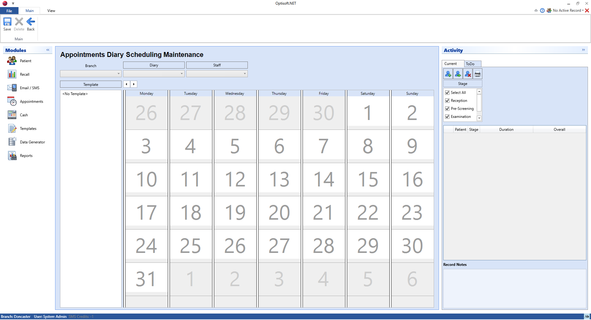 Appointment Dairy Scheduling