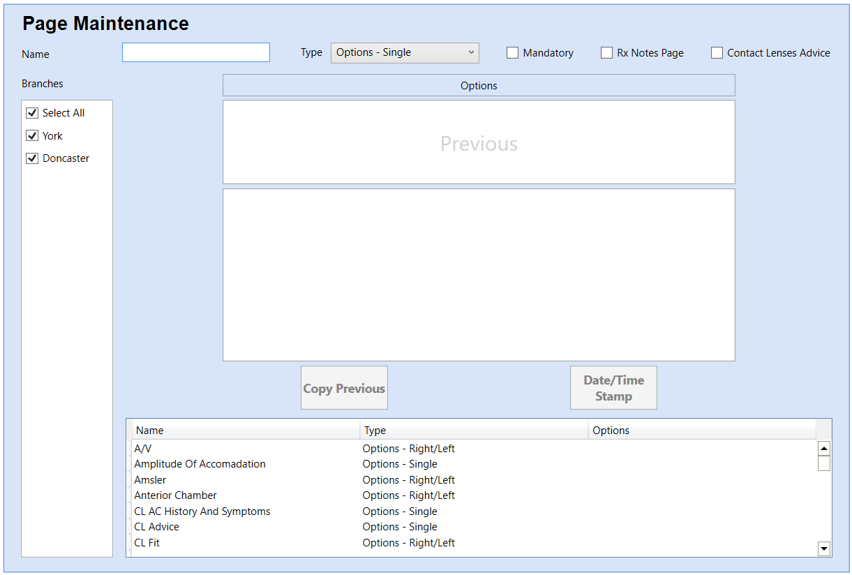 Clinical Records Module