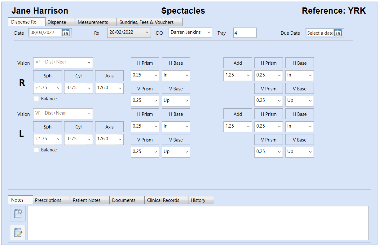 Spectacles Module