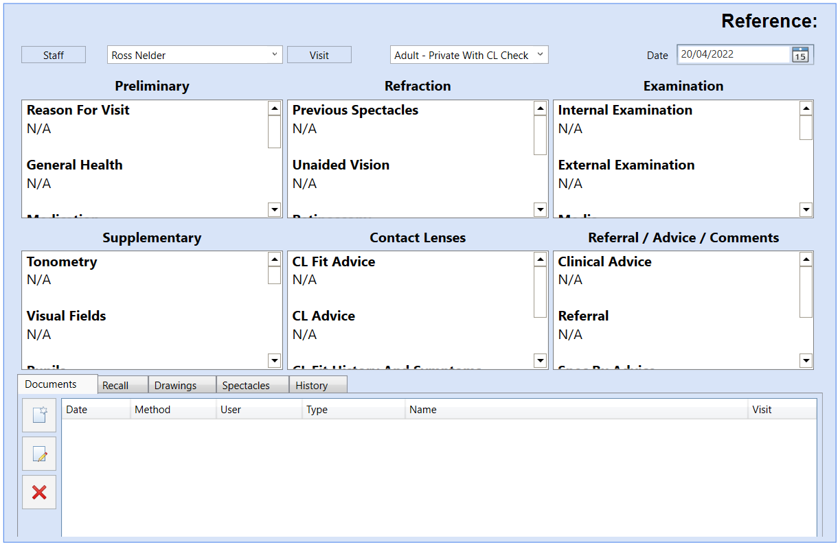 Clinical Records Module